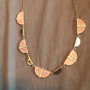 Ann Taylor Jewelry - Statement Pink and Gold Necklace Ann Taylor Jewelry - Statement Pink and Gold Necklace